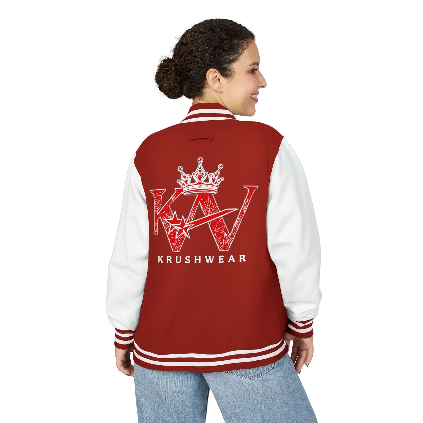Krushwear Crown Letterman Jacket