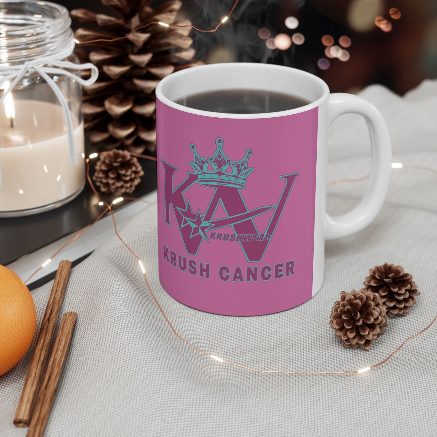 Krushwear KRUSH CANCER Mug