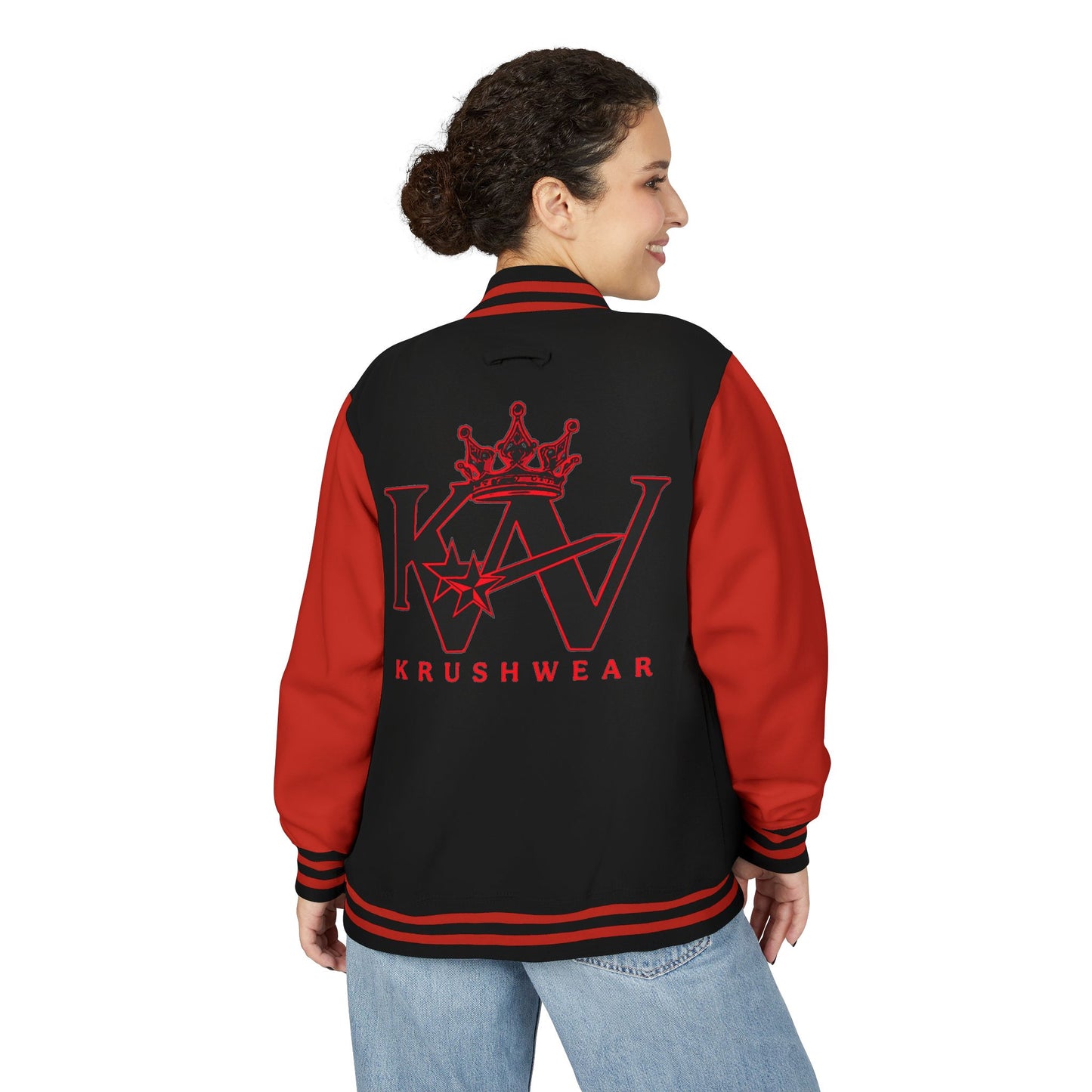 Krushwear Crown Letterman Jacket