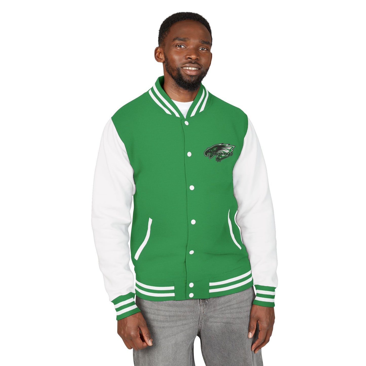 Krushwear Eagle Letterman Jacket