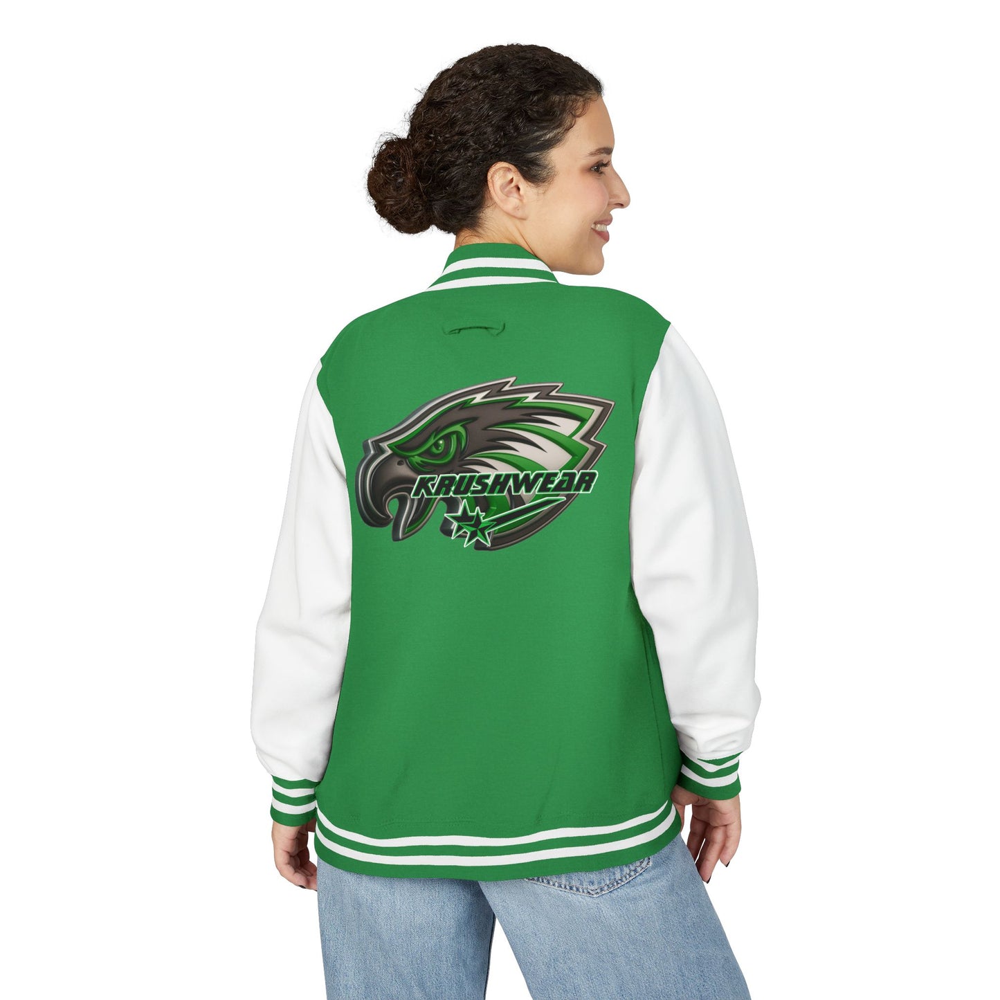Krushwear Eagle Letterman Jacket