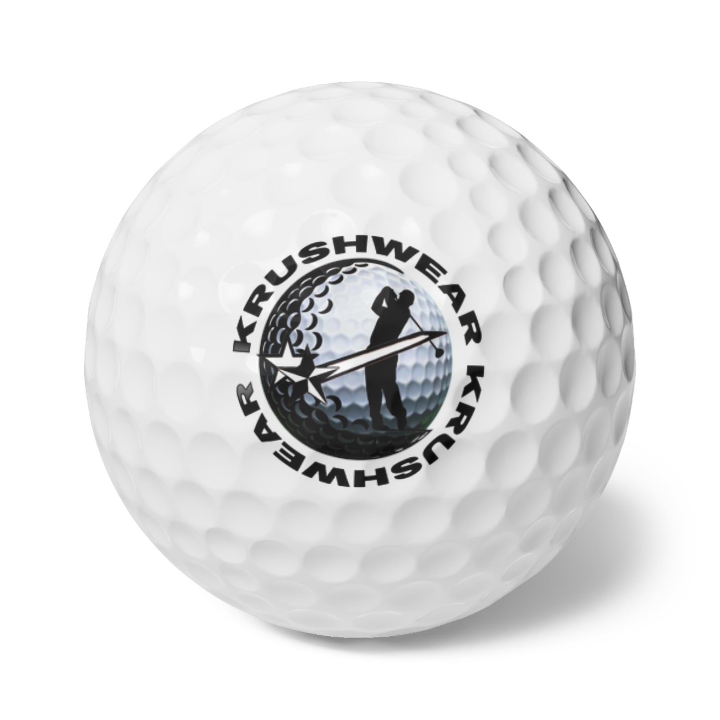 Krushwear Golf Balls - 6-Pack