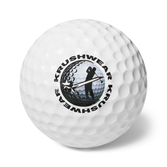 Krushwear Golf Balls - 6-Pack