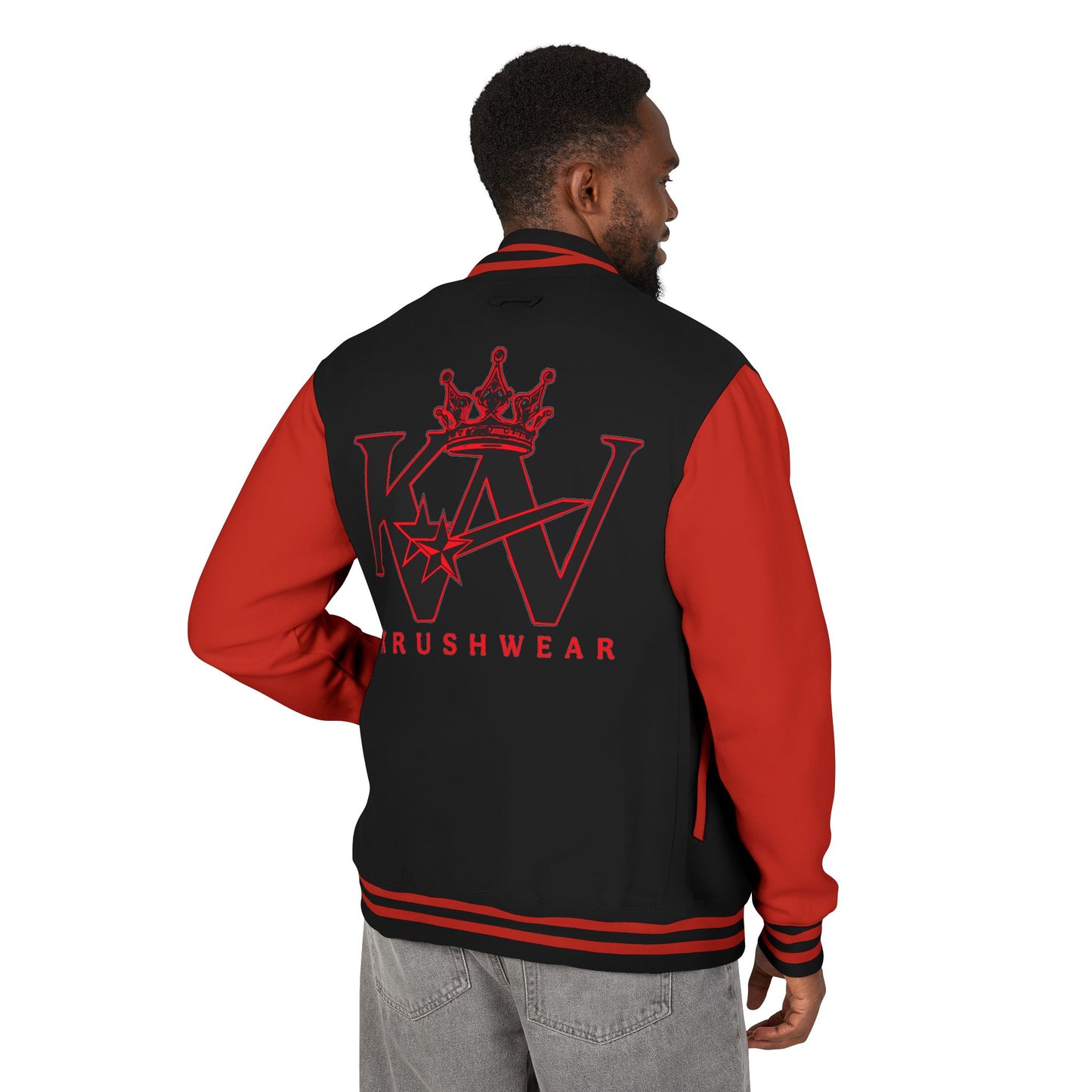 Krushwear Crown Letterman Jacket
