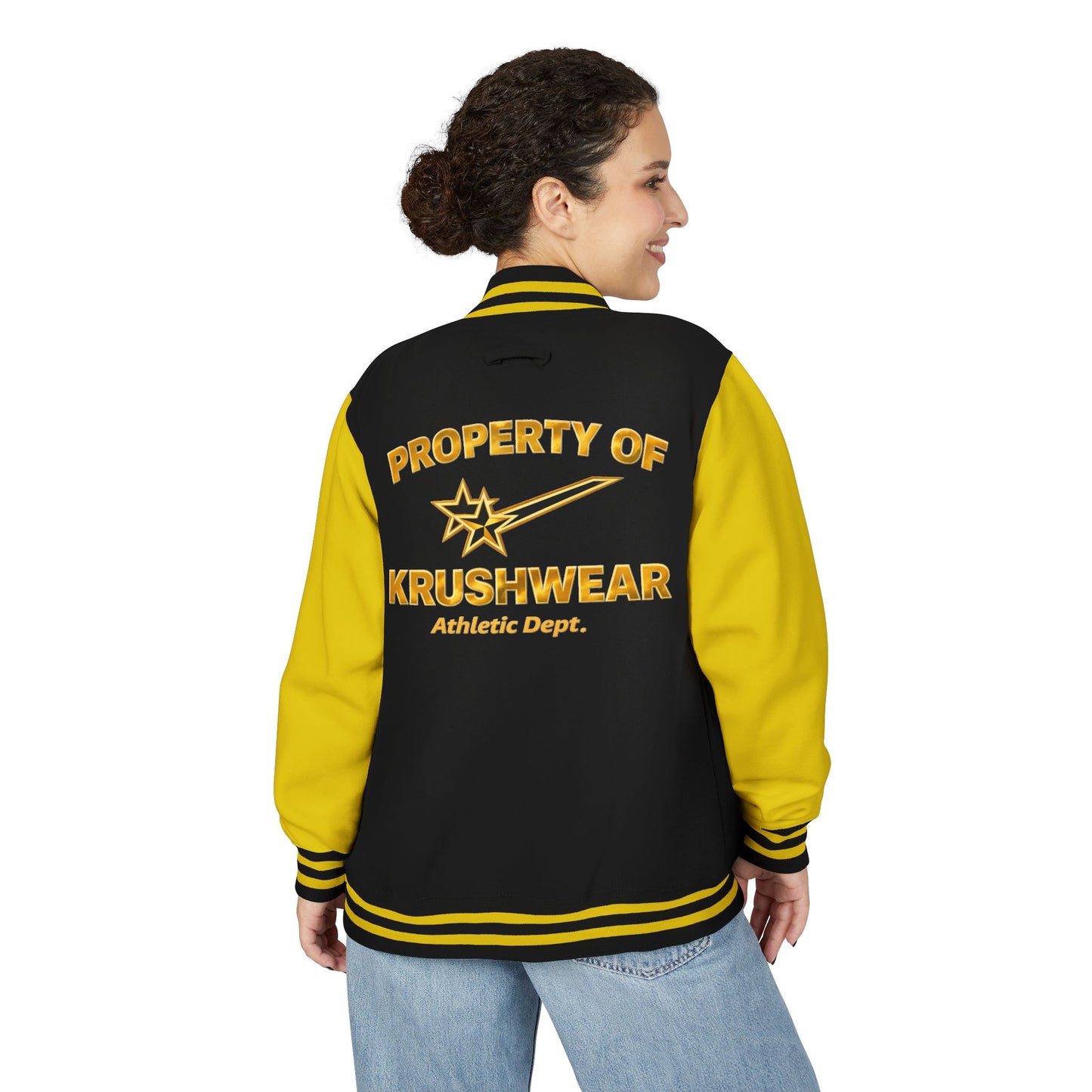 Property of KRUSHWEAR Letterman Jacket