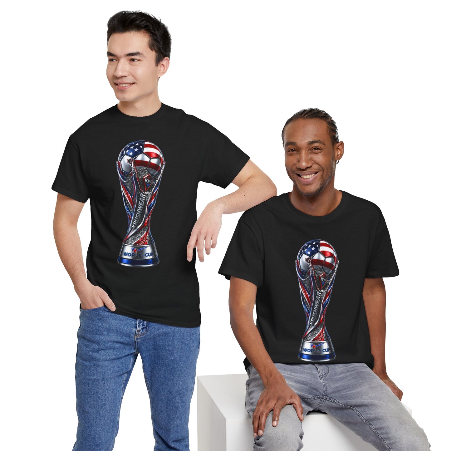 Krushwear Trophy USA Flag T-Shirt