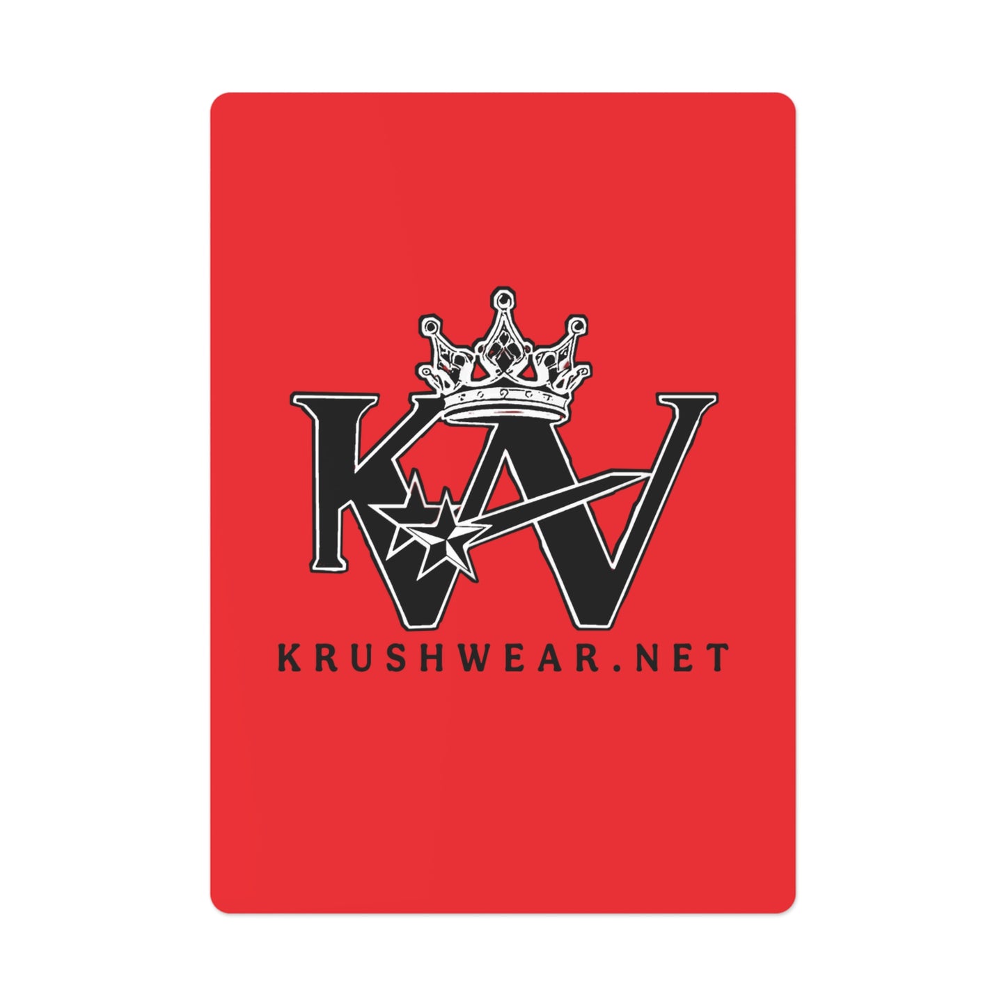 Krushwear Playing Cards
