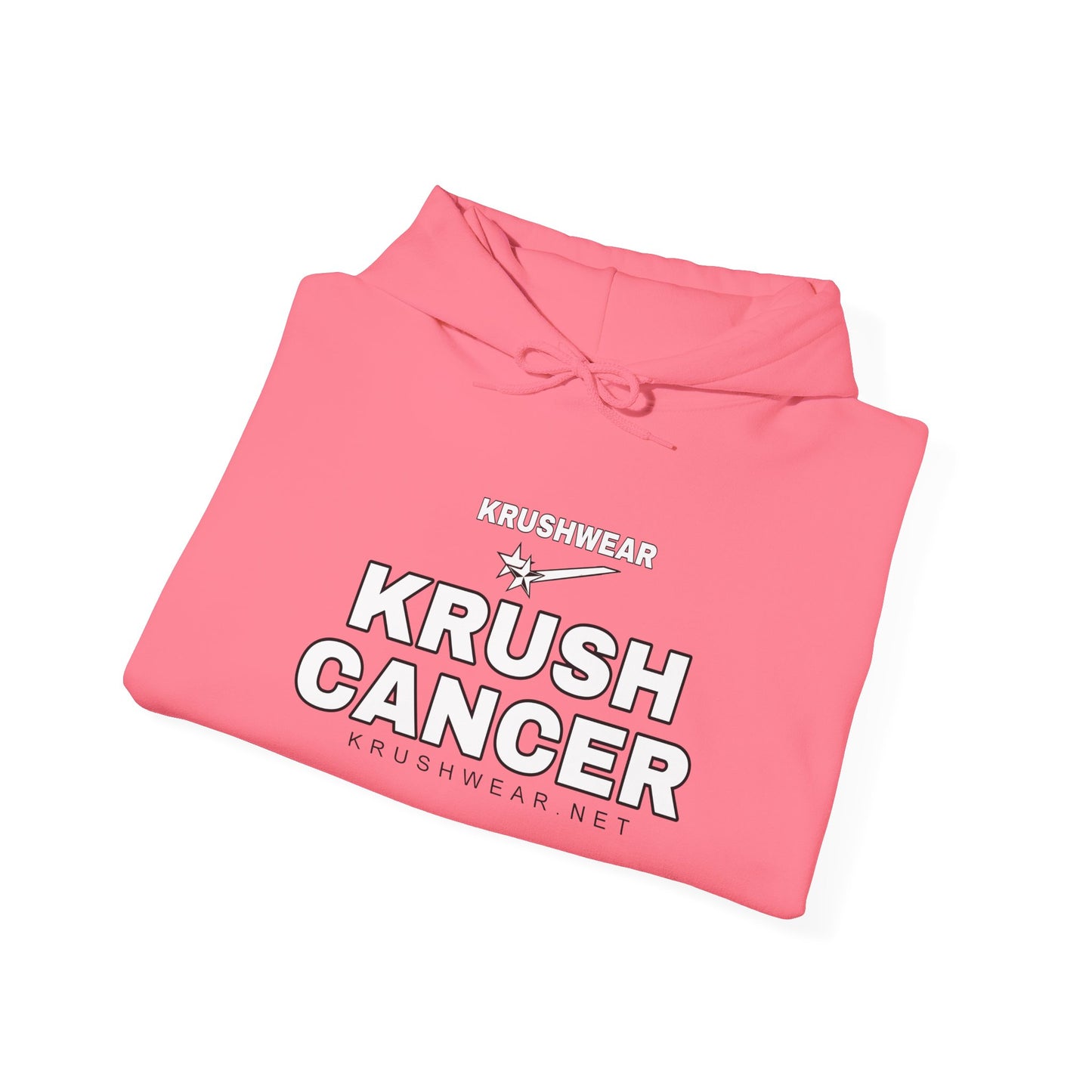 Krushwear KRUSH CANCER Pink Hoodie
