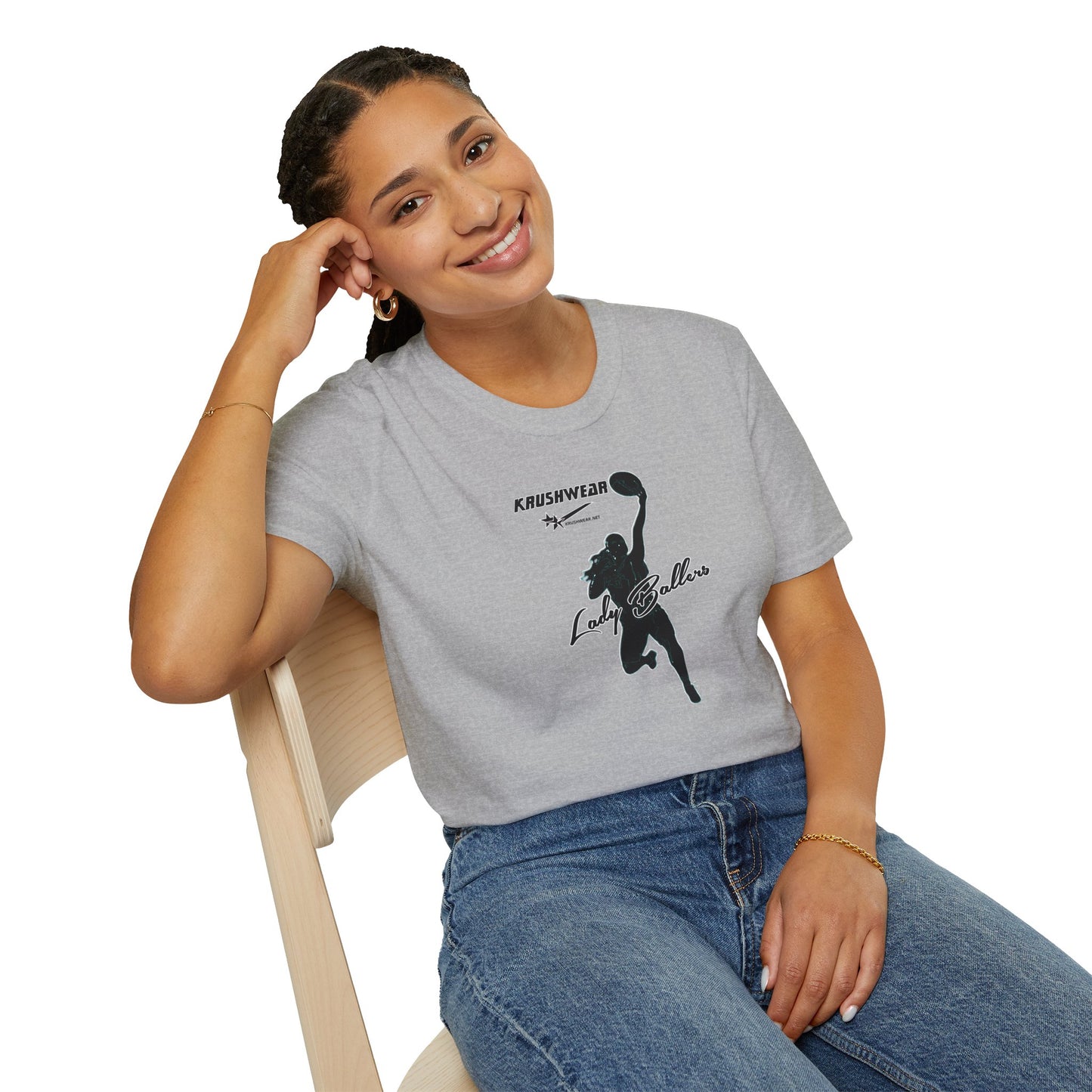 Krushwear Lady Ballers Basketball Tee
