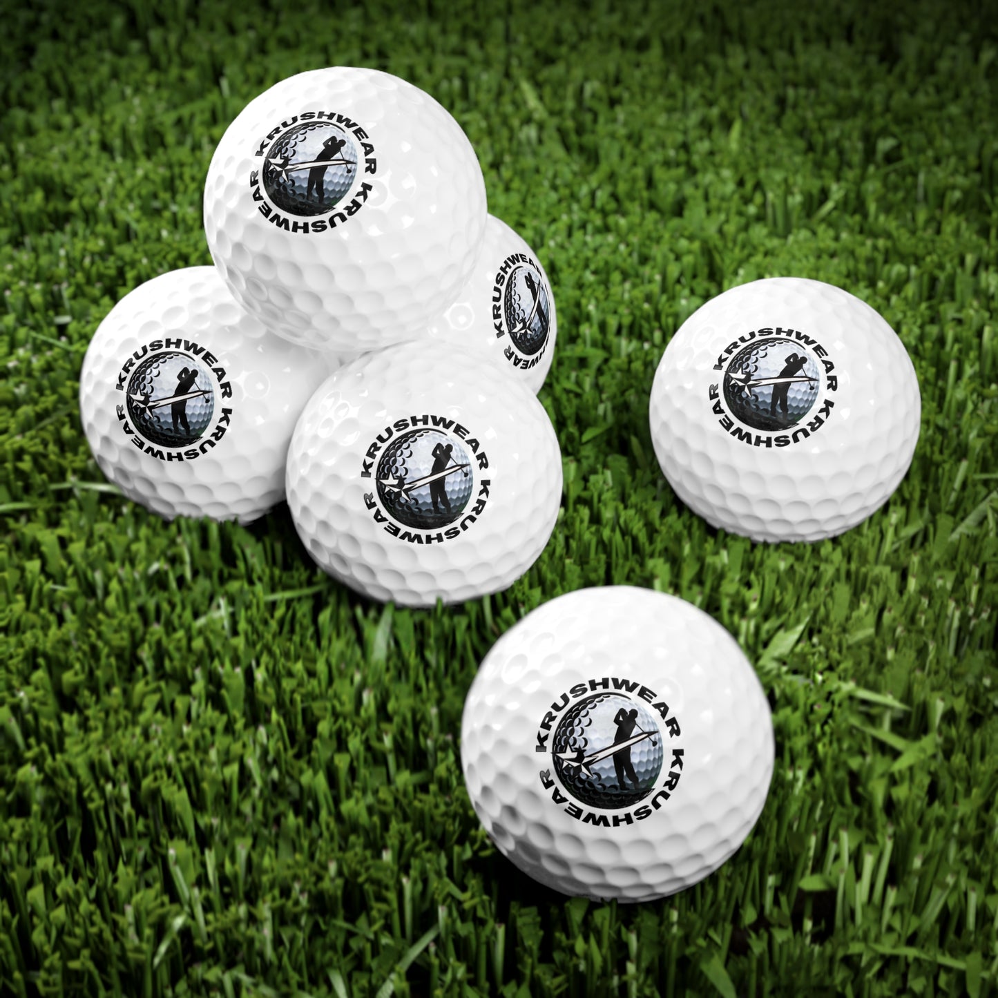 Krushwear Golf Balls - 6-Pack