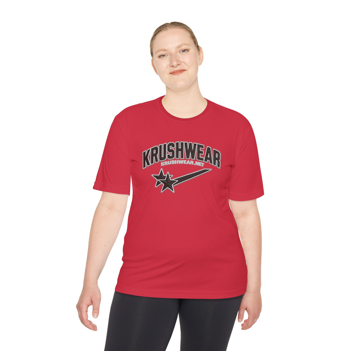 Krushwear Dri Fit Performance Tee — Moisture-Wicking Athletic Shirt