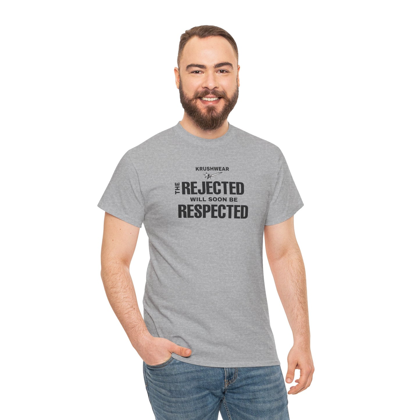Krushwear The Rejected Will Soon Be Respected' T Shirt