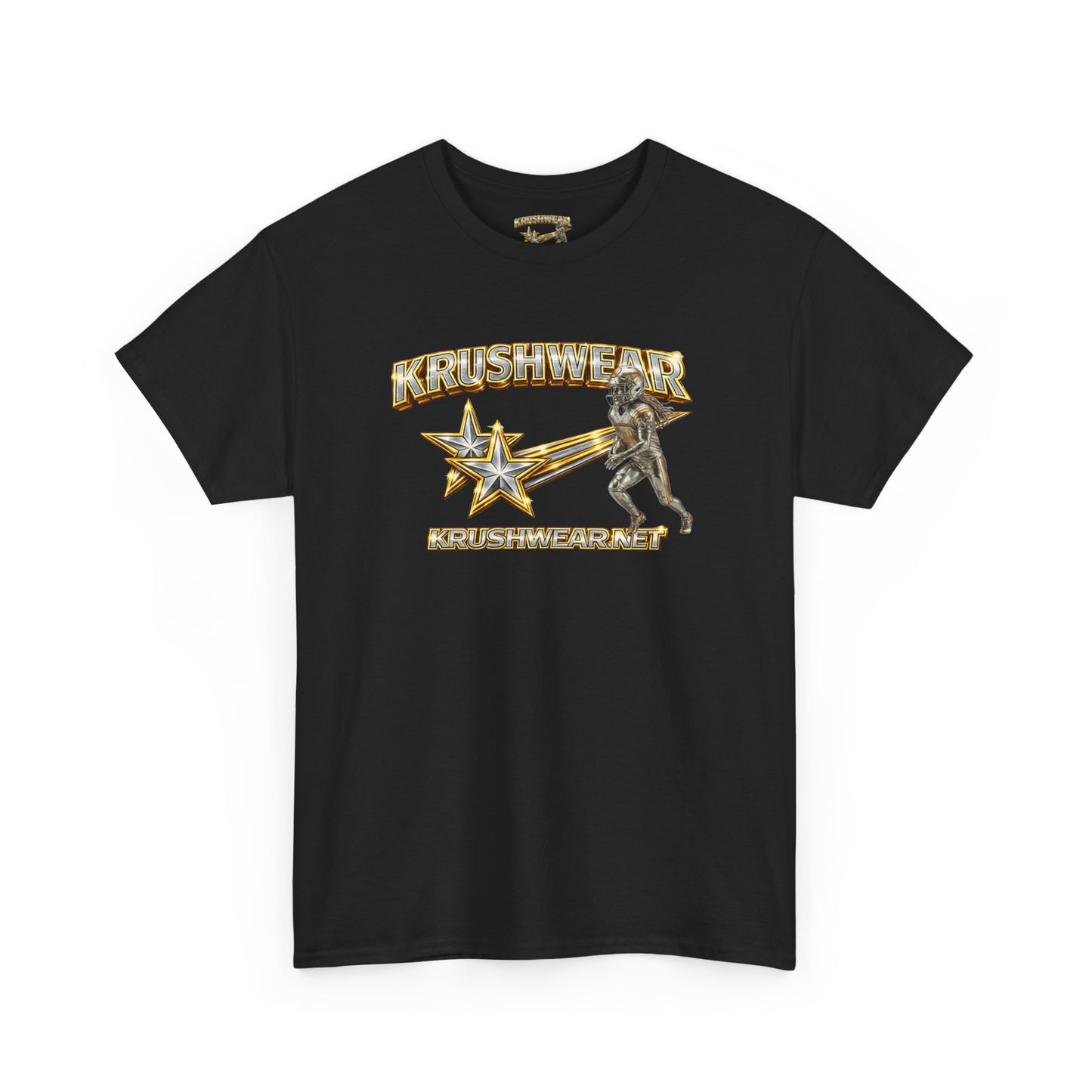 Krushwear Gold Tremel Football Tee