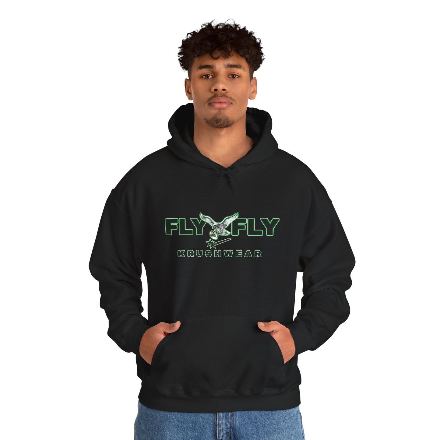 Krushwear Fly Eagle Hoodie