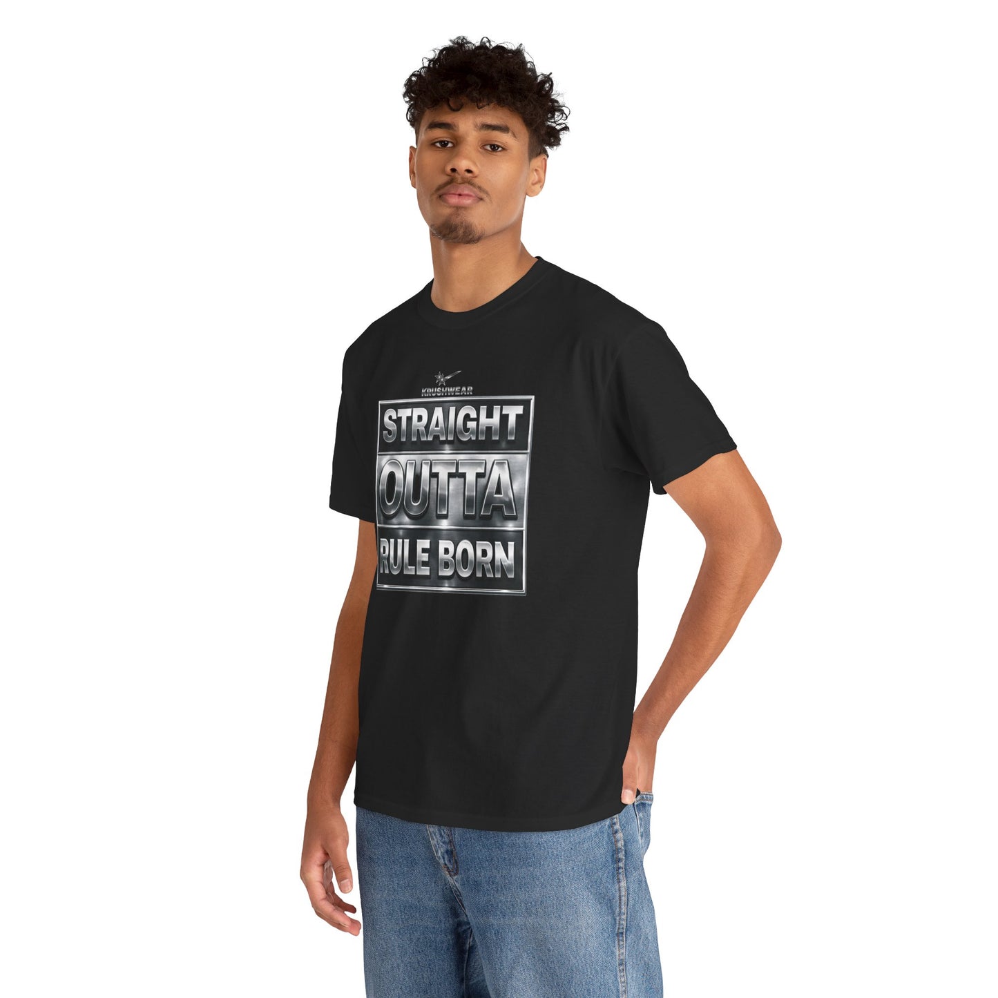 Krushwear Straight Outta Rule Born Tee