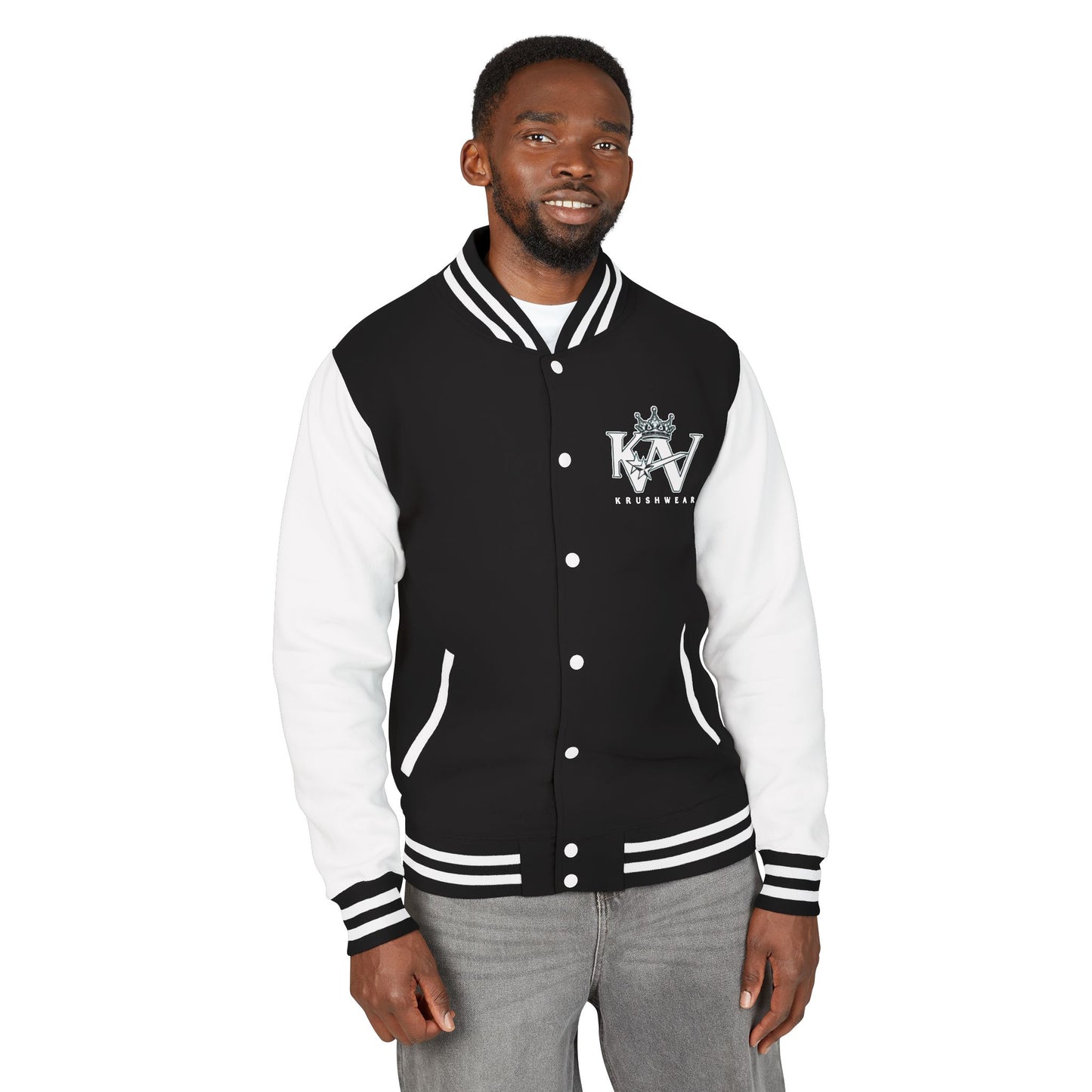 Krushwear Crown Letterman Jacket