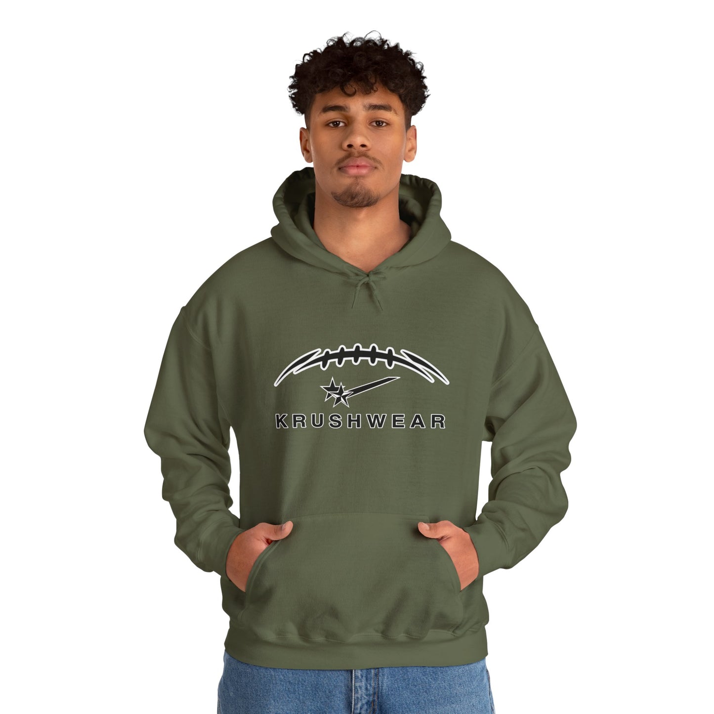 Krushwear Football Hoodie