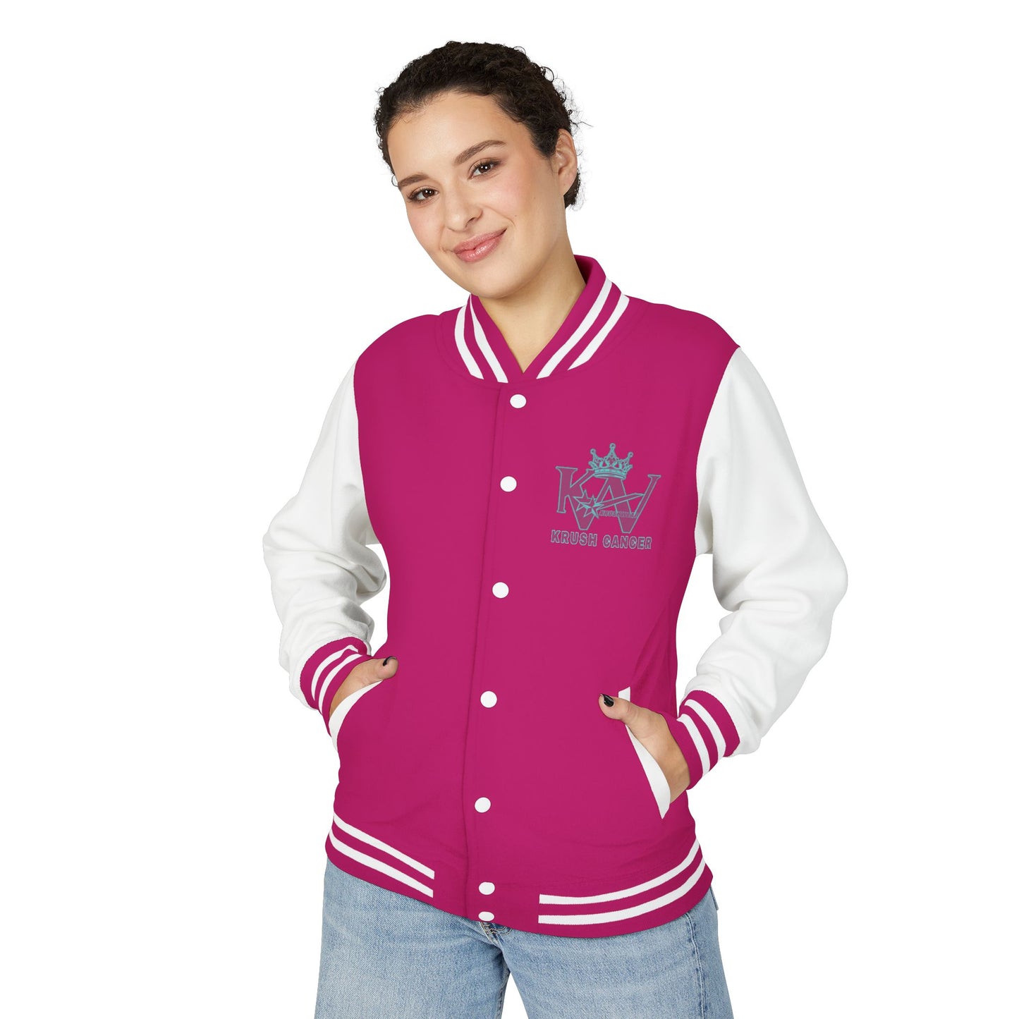 Krushwear KRUSH CANCER Letterman Jacket