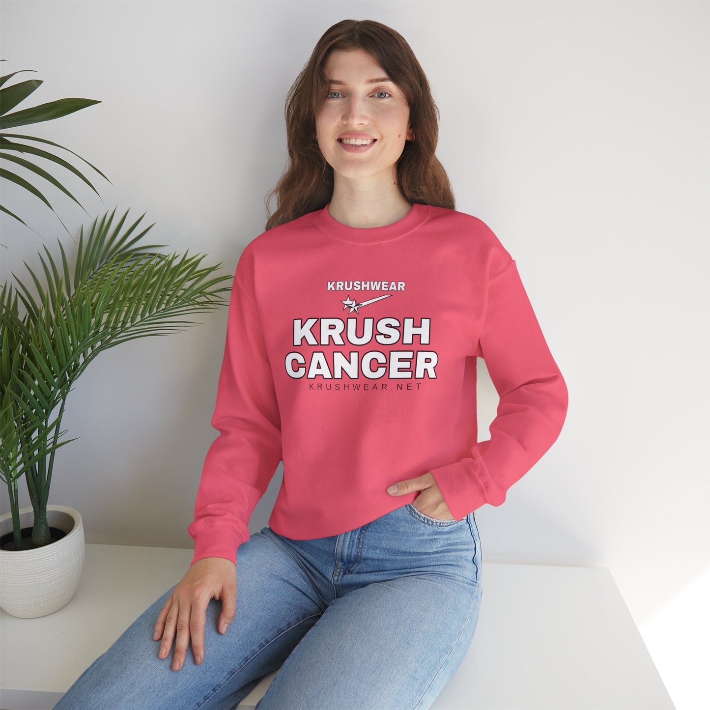 Krushwear KRUSH CANCER Sweatshirt