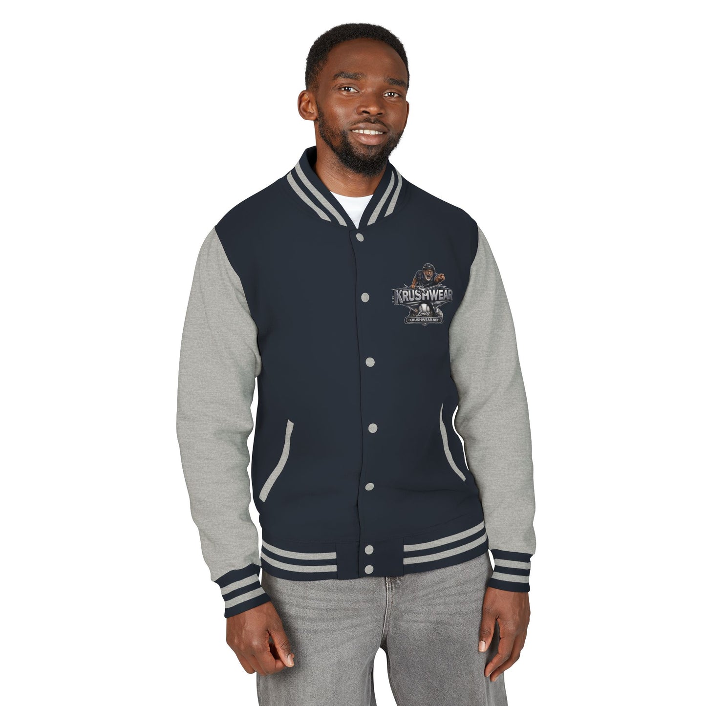 Krushwear Loney Baseball Letterman Jacket