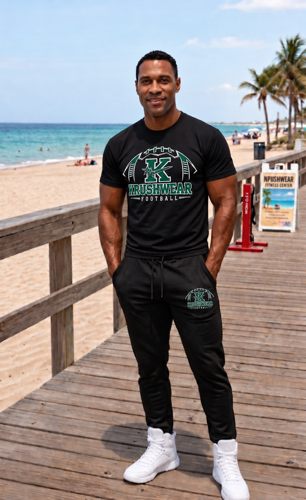 Krushwear Football Tee