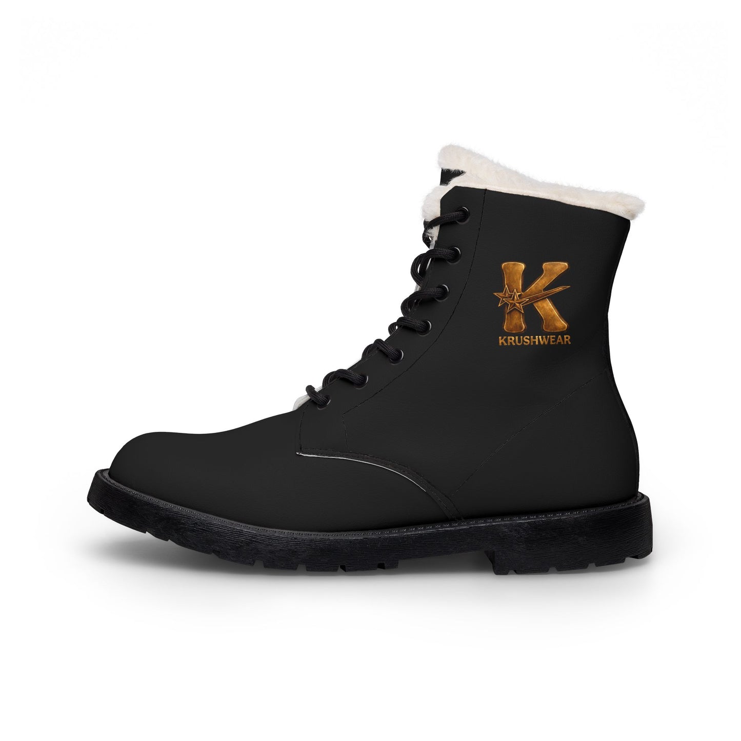 Krushwear K Leather-Fur Boots