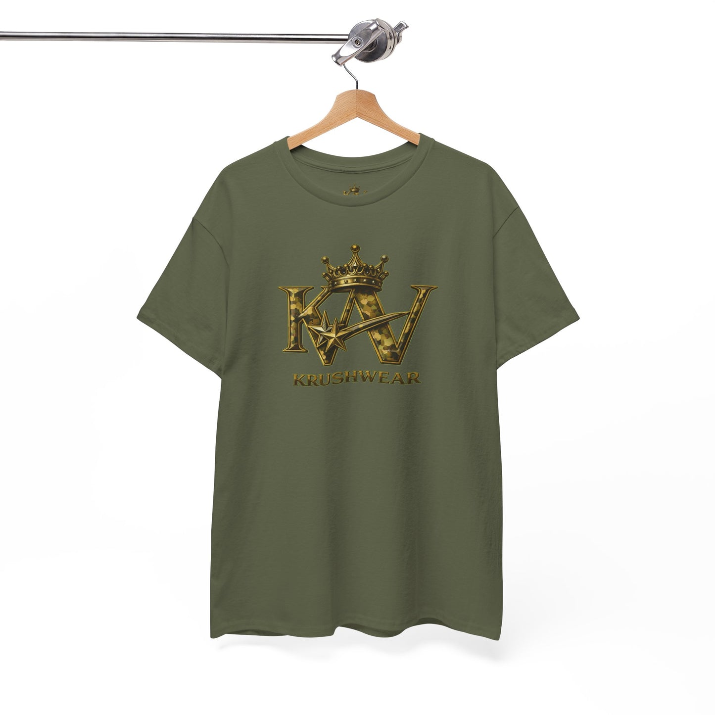 Krushwear Camouflage Crown Tee