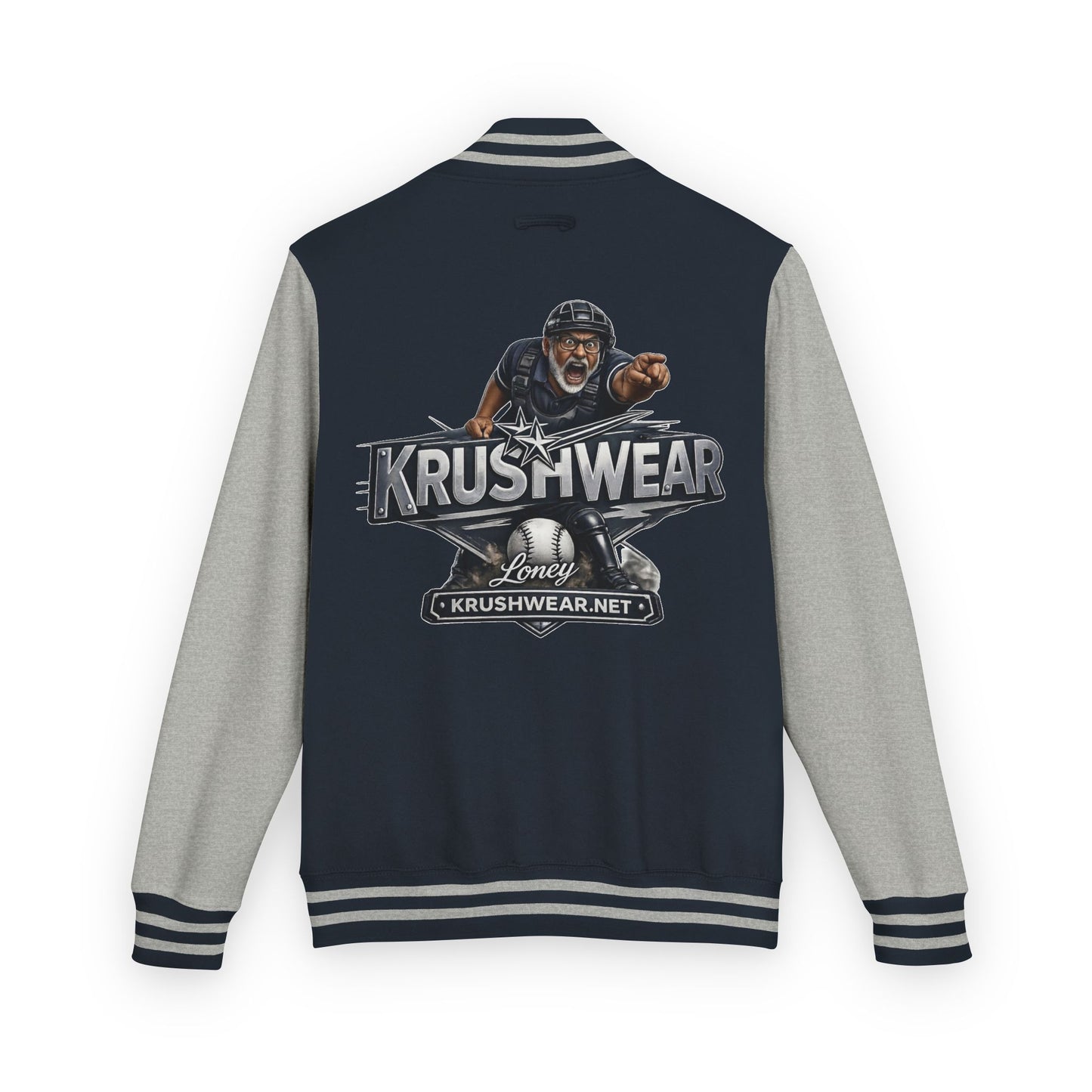 Krushwear Loney Baseball Letterman Jacket