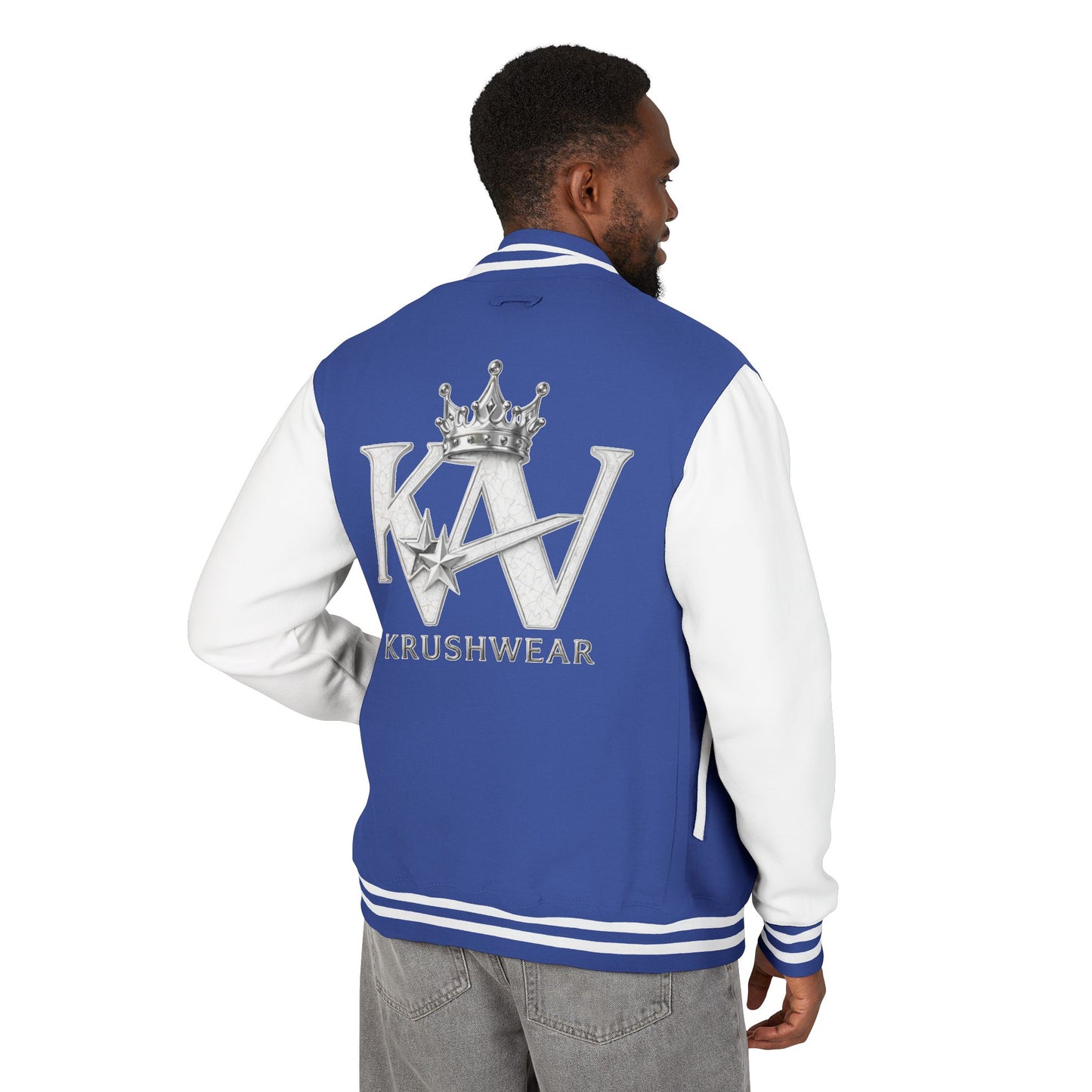 Krushwear Crown Letterman Jacket
