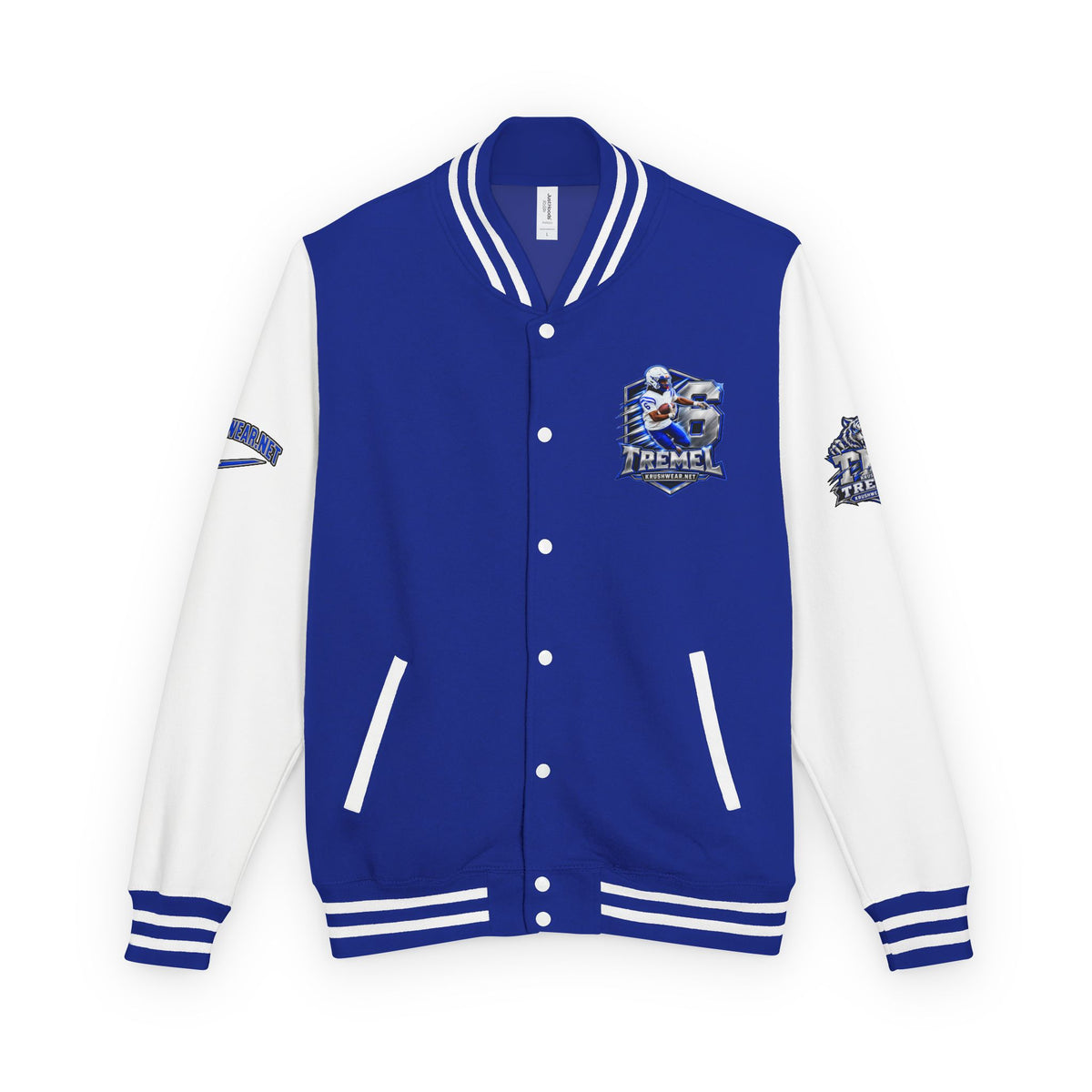 Krushwear Tremel Football Letterman Jacket