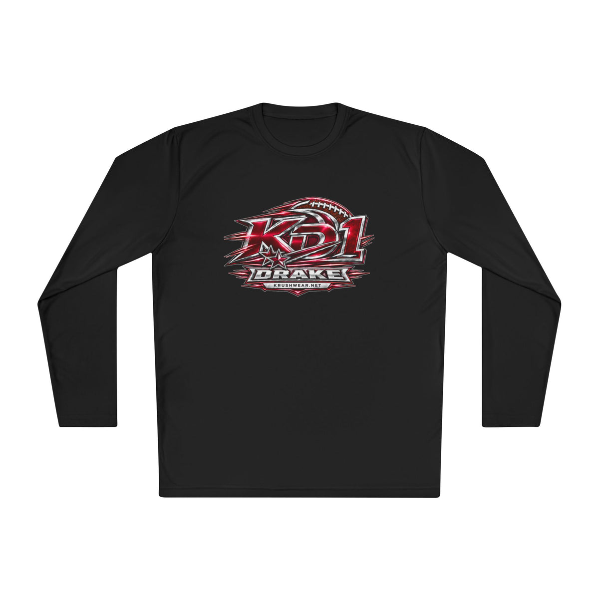 Krushwear Drake Football Long Sleeve Tee