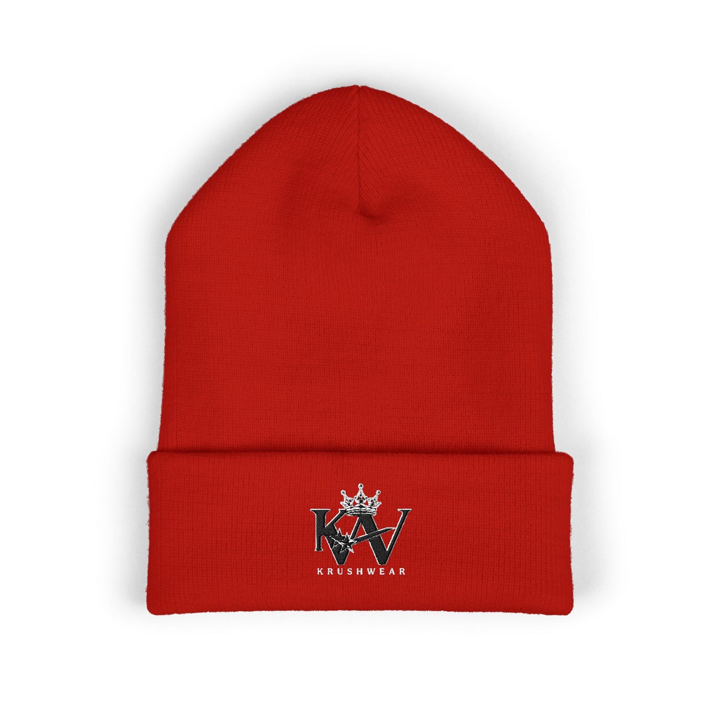 Krushwear Embroidered Beanie