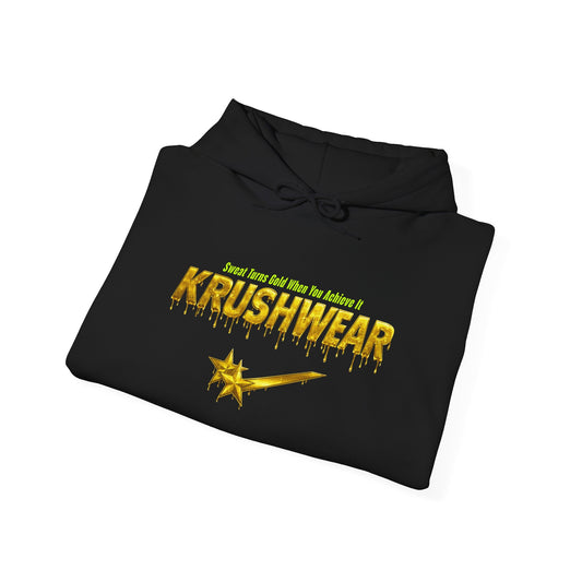 Krushwear Gold Sweat Hoodie