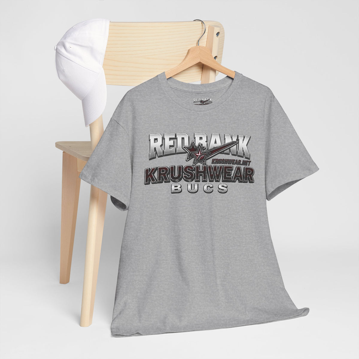 Redbank Krushwear Bucs Tee - Vintage Athletic Logo T-Shirt