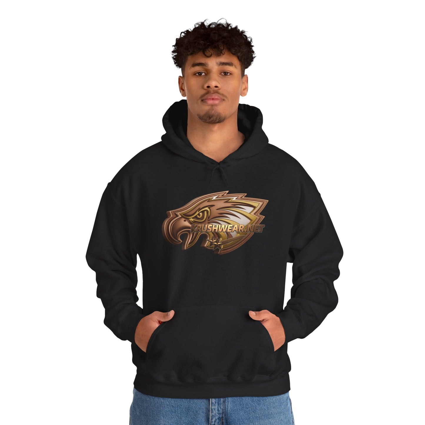 Krushwear Bronze Eagle Hoodie