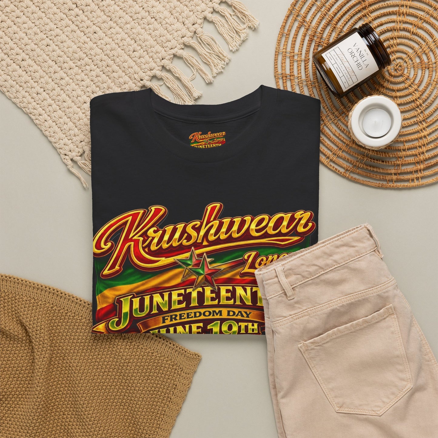 Krushwear Loney Juneteenth Tee
