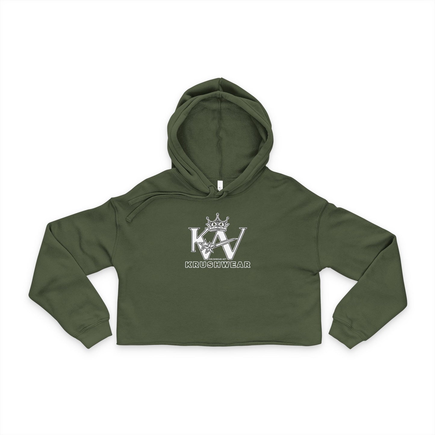 Krushwear Women's Cropped Hoodie