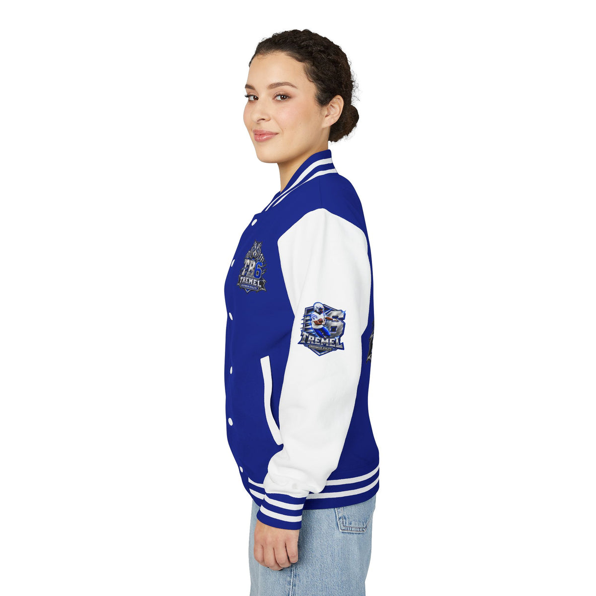 Krushwear Tremel Football Letterman Jacket
