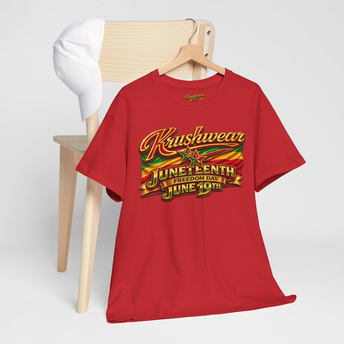 Krushwear Juneteenth Freedom Day June 19th" T-Shirt