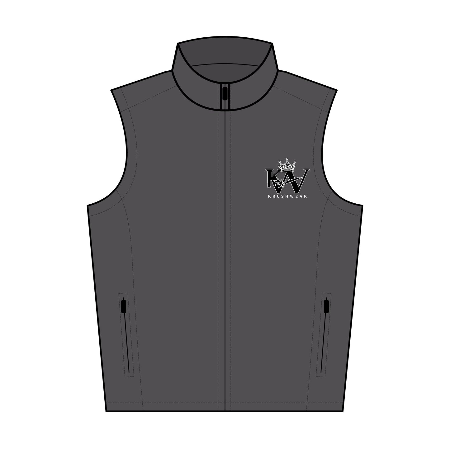 Krushwear Embroidered Vest