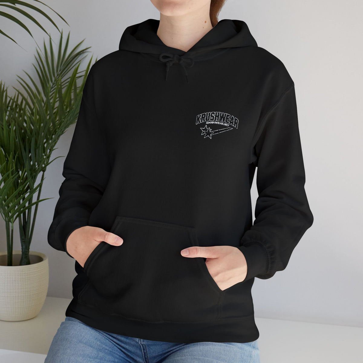 Krushwear Embroidered Hoodie