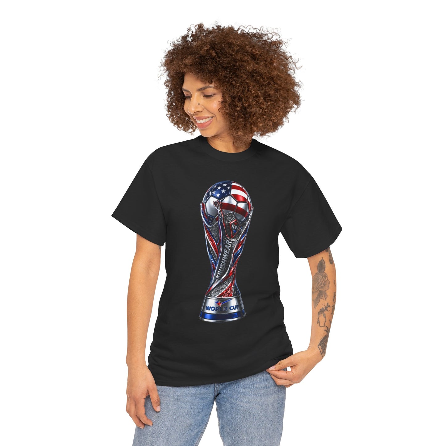 Krushwear Trophy USA Flag T-Shirt