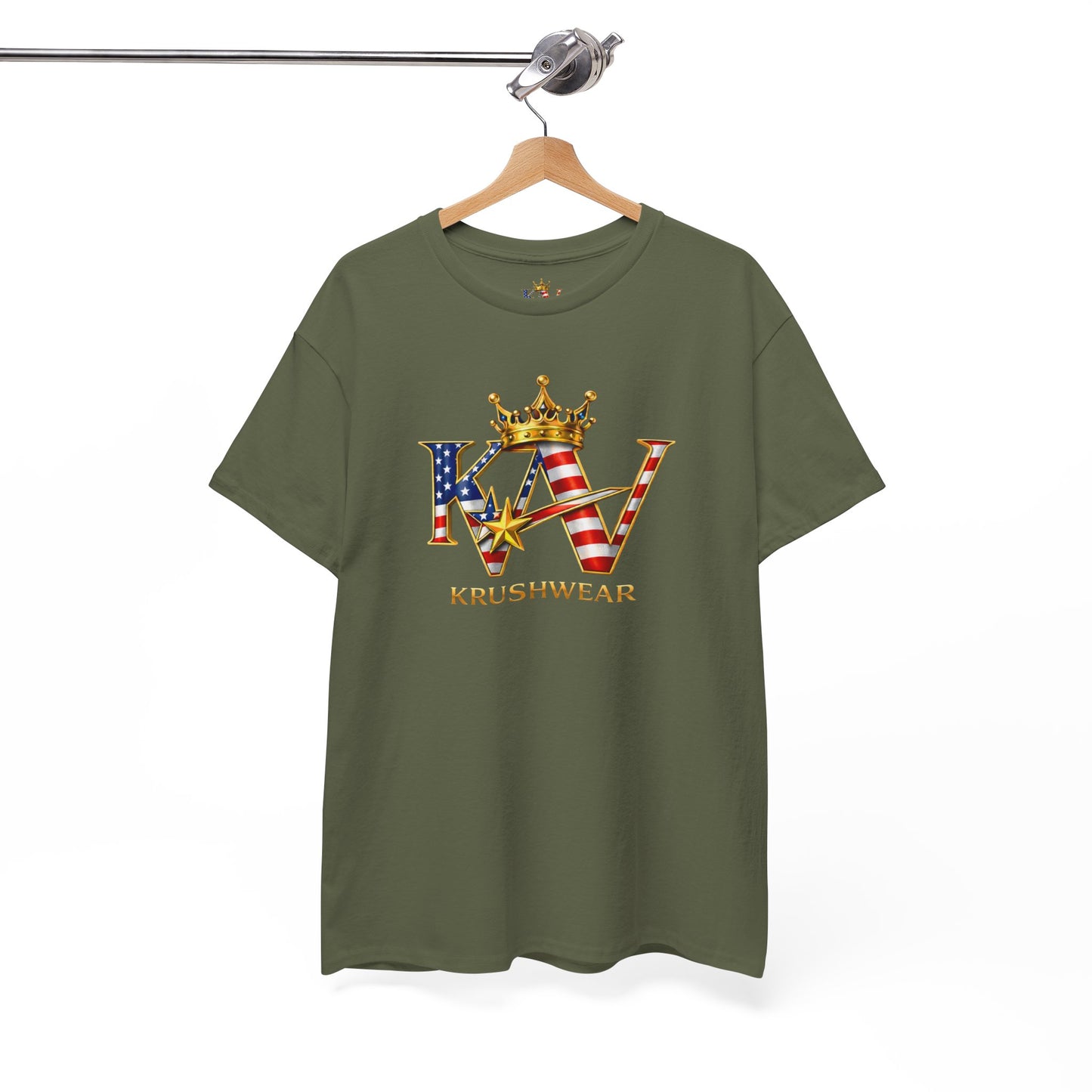 Patriotic KRUSHWEAR Crown Tee
