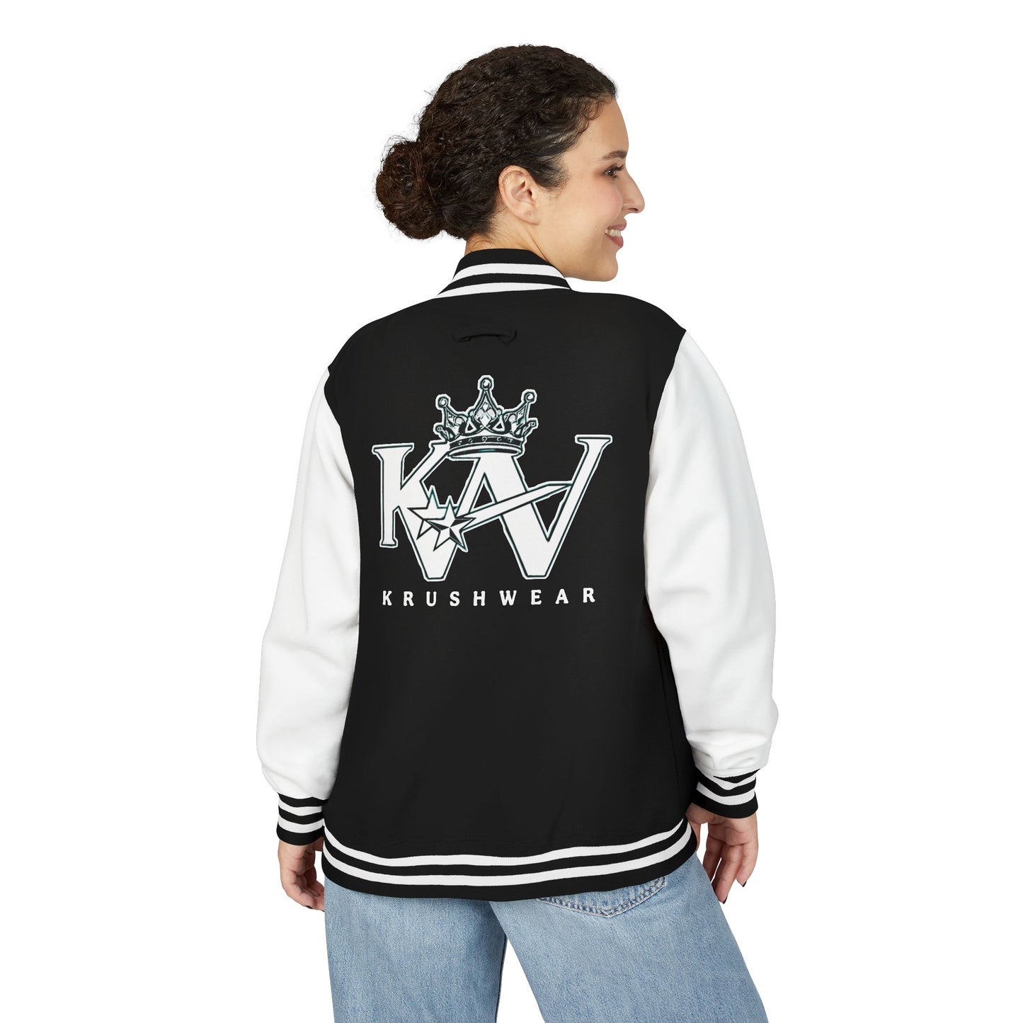 Krushwear Crown Letterman Jacket