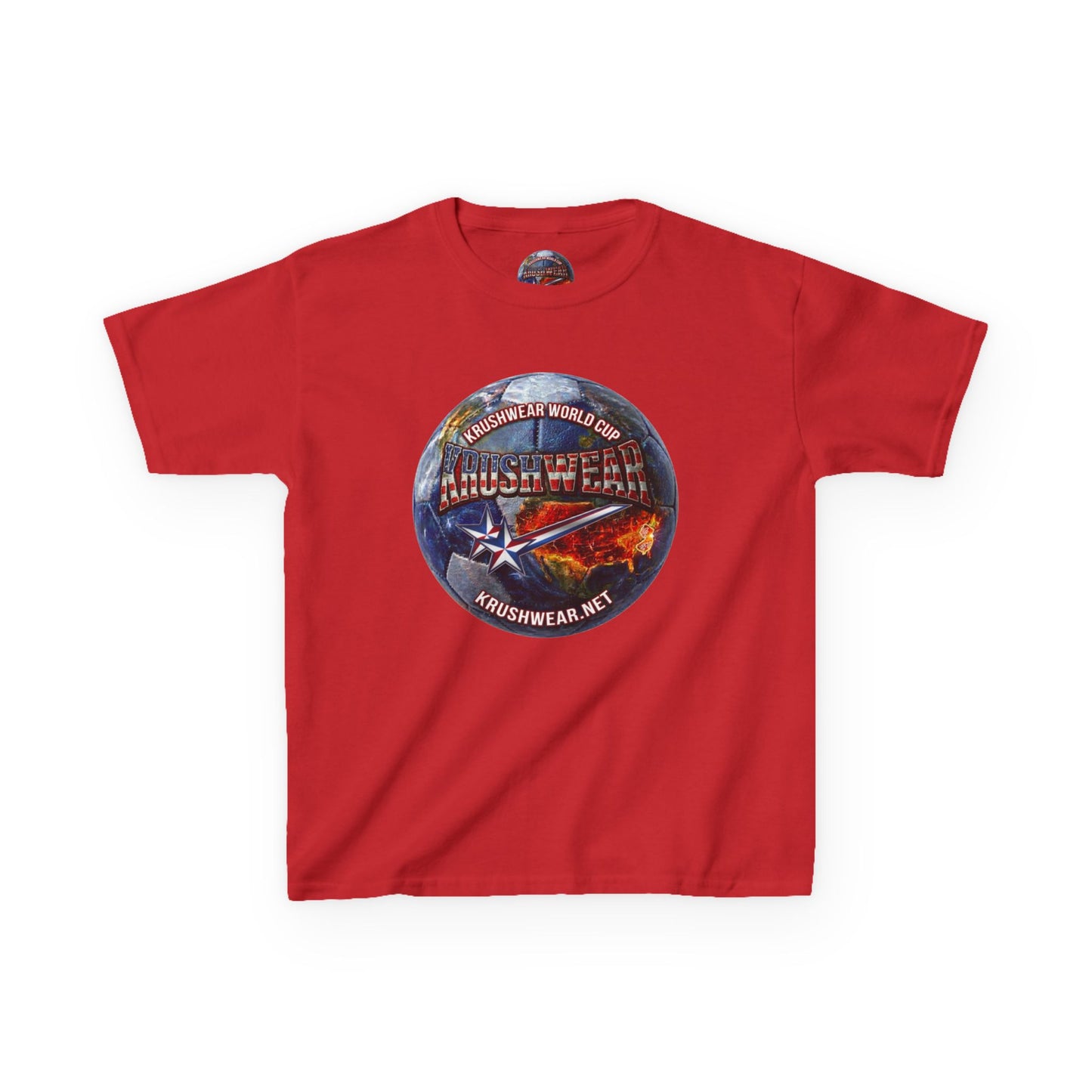 Krushwear Kids World Cup Soccer Tee