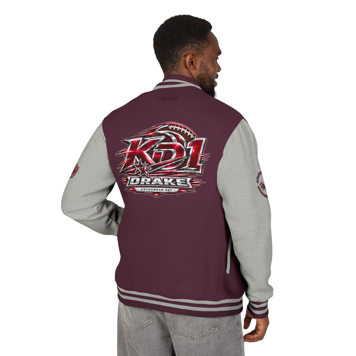 Krushwear Drake KD1 Letterman Jacket