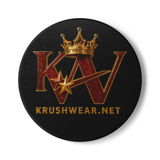 KrushWear Crown Ceramic Coaster KRUSHWEAR.NET
