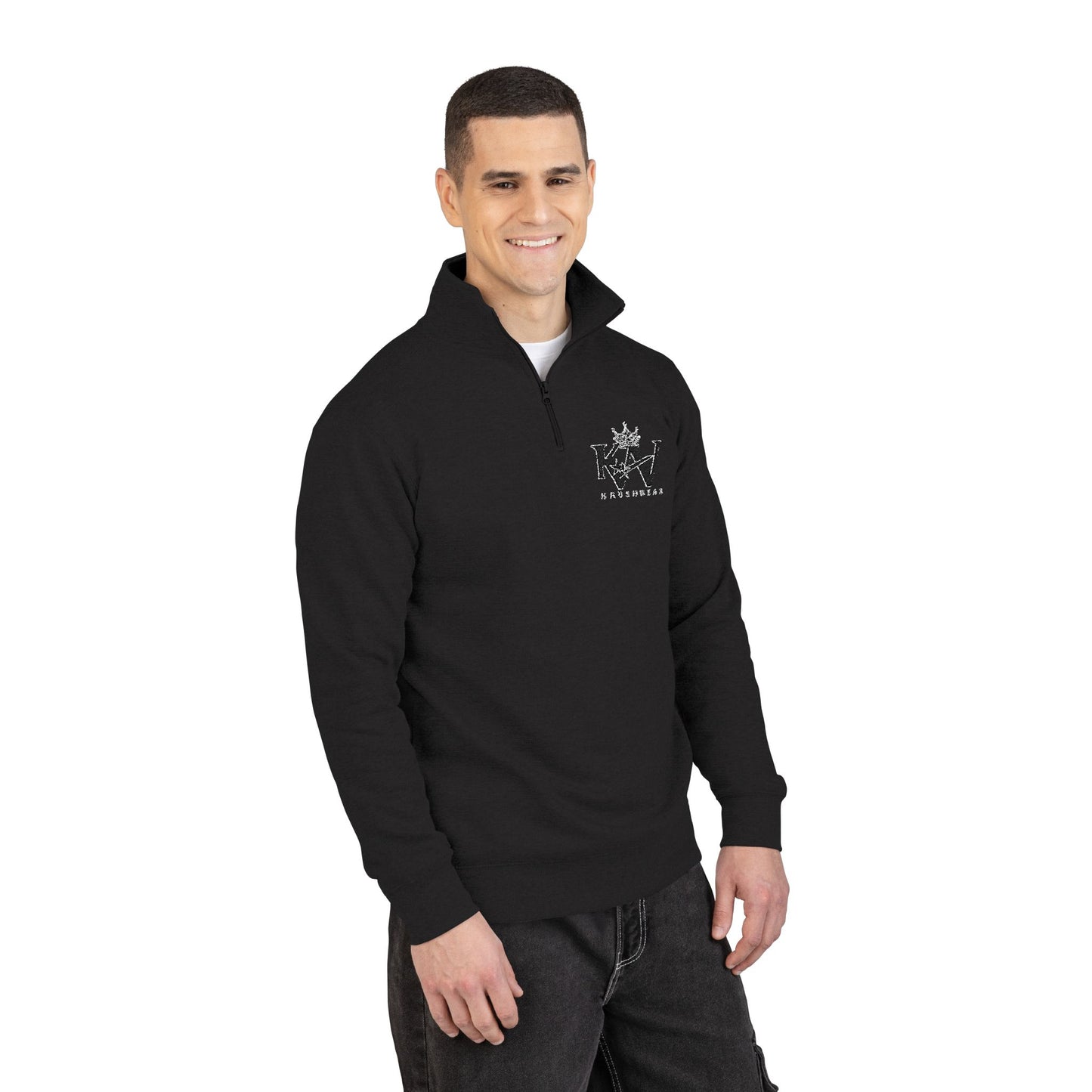Krushwear Fleece Embroidered Pullover