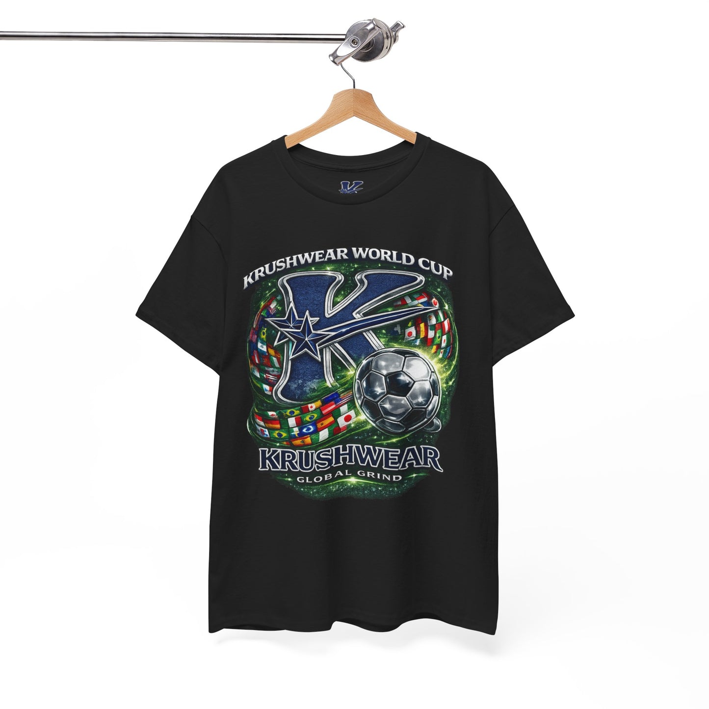 Krushwear World Cup Flags Soccer T-Shirt