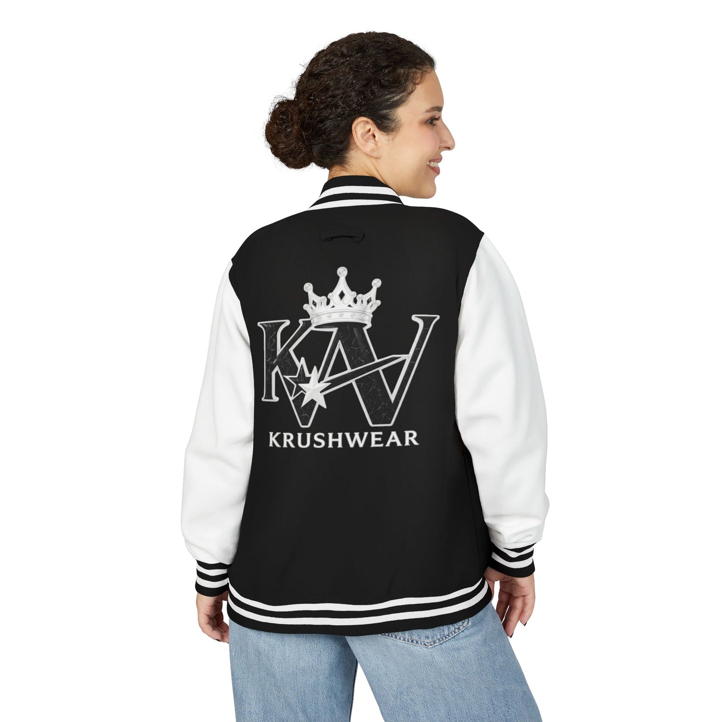 Krushwear Crown Letterman Jacket